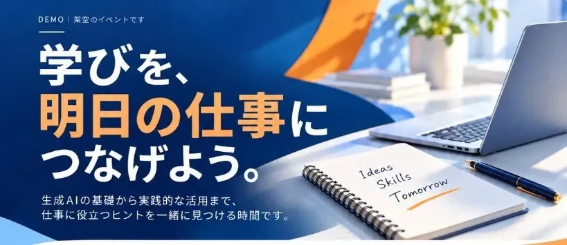 生成AI 使い分け実践講座 デモLPのメイン画像