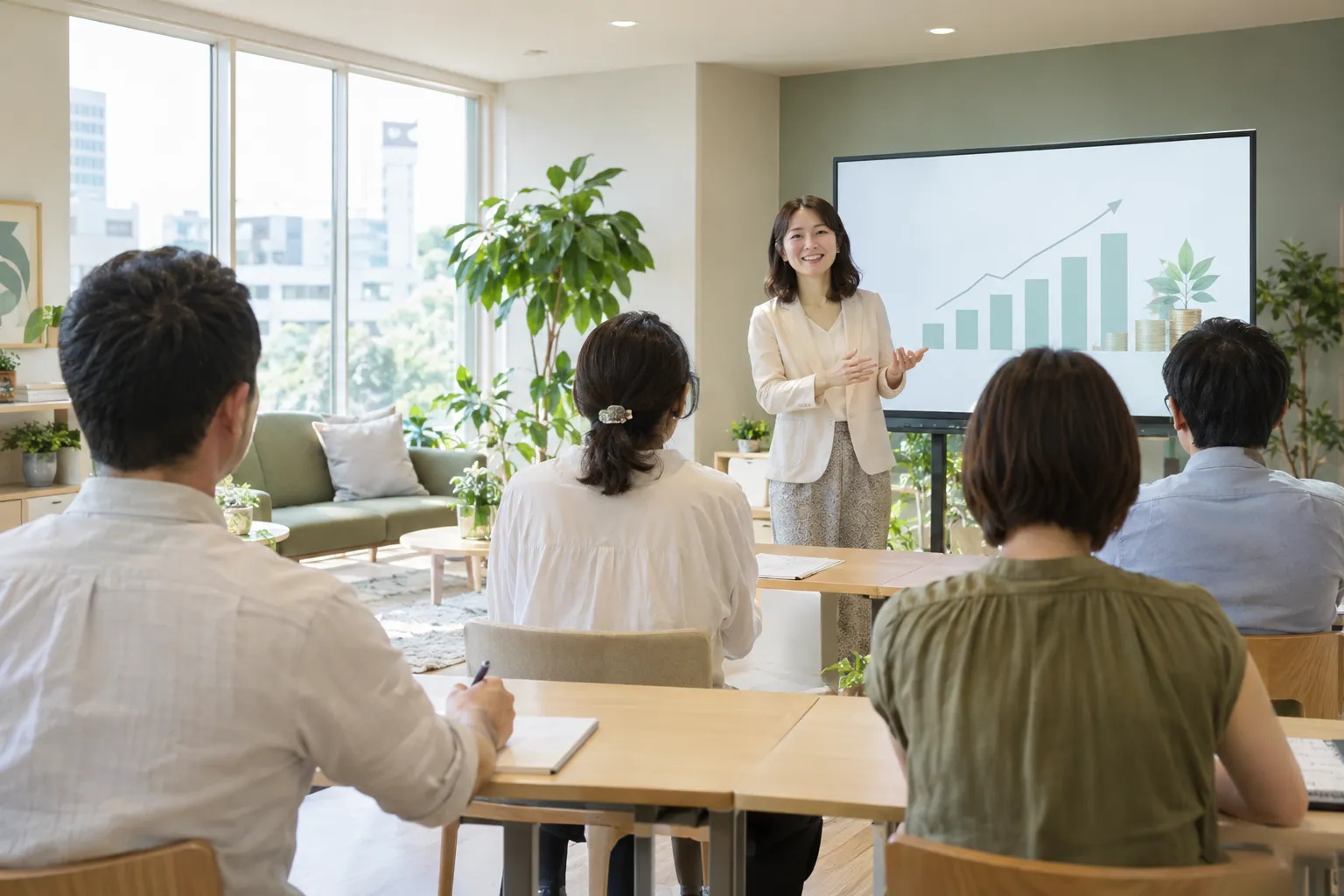 少人数で学ぶセミナーのイメージ